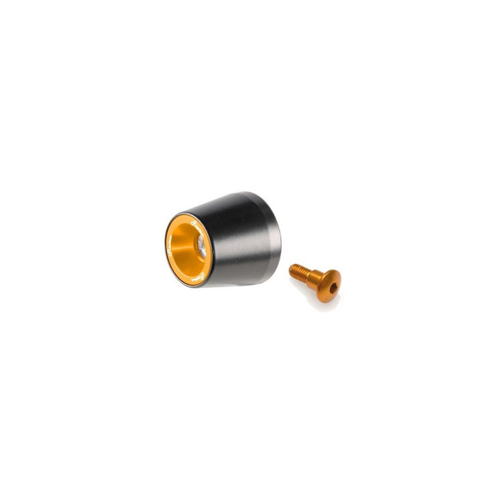 Bar ends & Ergal bolts Kit  Gold - EVA RIBELLE